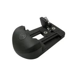 Sabot pour portail battant Afbat noir L.20,5 x P.20,5cm