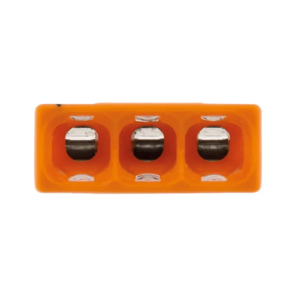 Sachet de 20 bornes 3 entrées série 2273 - Wago