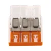 Sachet de 10 bornes 3 entrées série 2273 - Wago