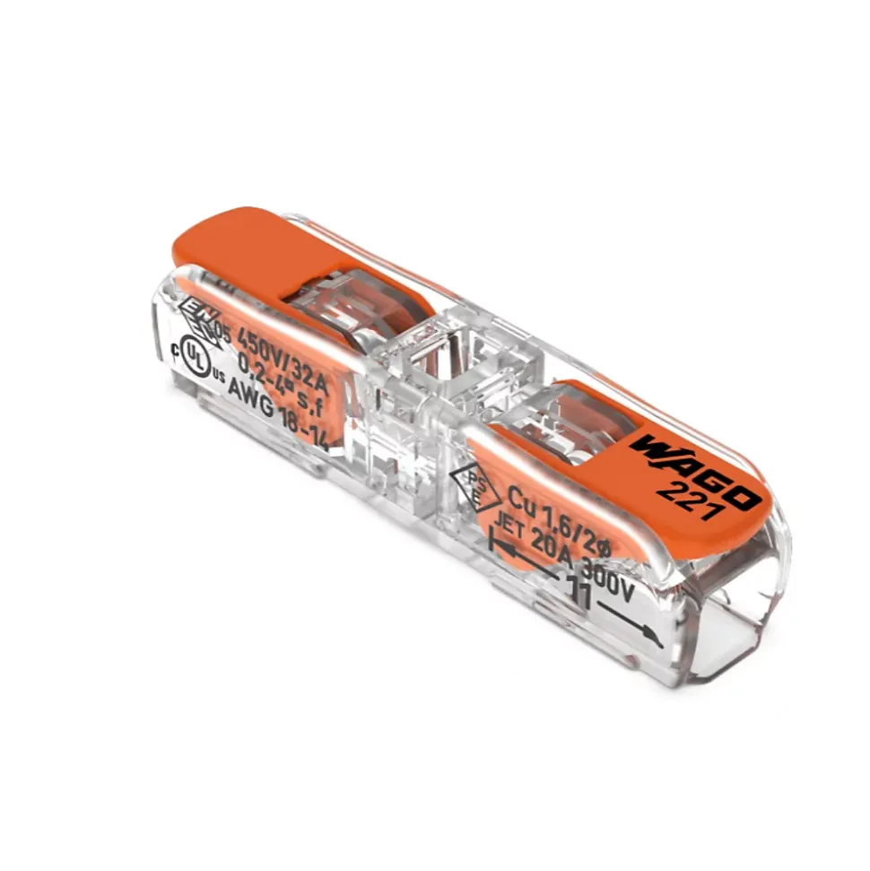 Sachet de 10 bornes Inline série 221 - Wago