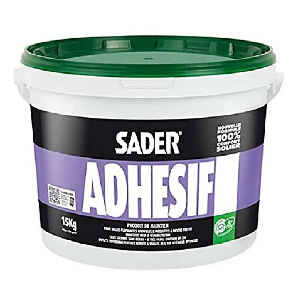 SADER ADHÉSIF 15KG Produit de maintien en phase aqueuse