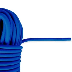 Sandow élastique Bleu 30 mètres - Qualité PRO TECPLAST 9SW - Tendeur pour bâche de diamètre 9 mm