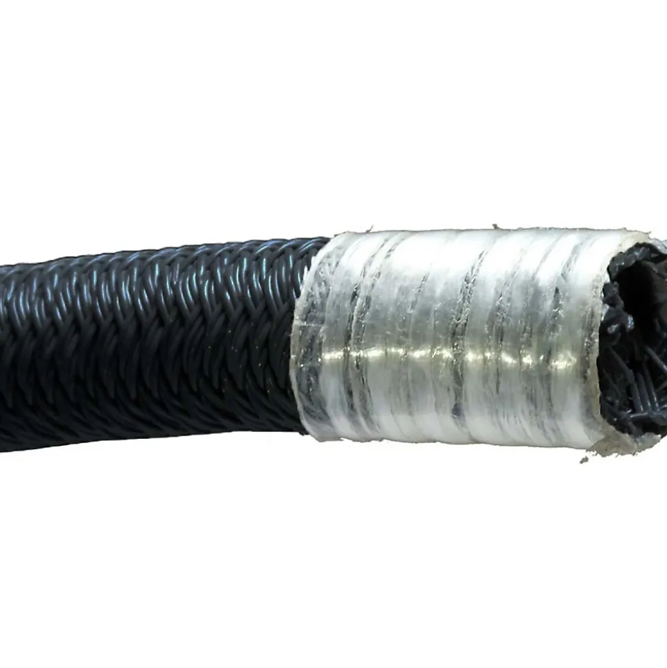 Sandow élastique Diamètre 9 mm 10 mètres Tendeur Couleur Noire Fixation Baches