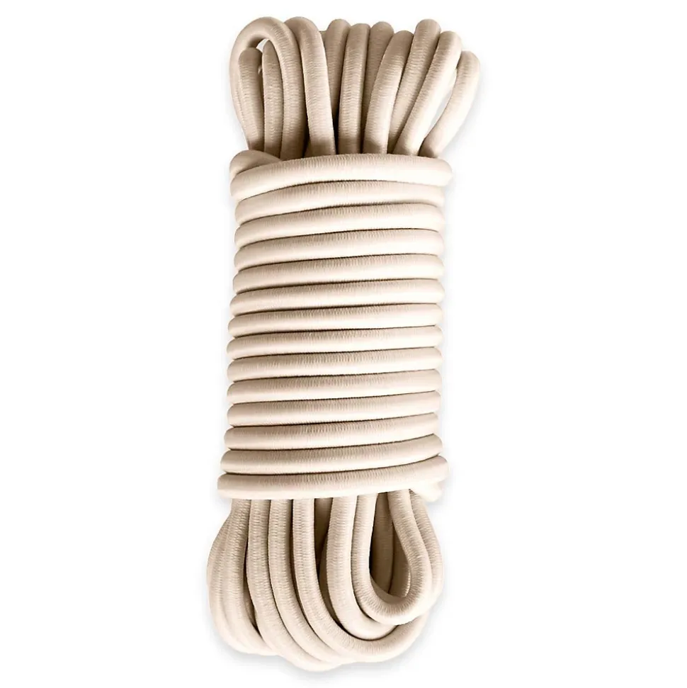 Sandow élastique Ivoire 15 mètres - Qualité PRO TECPLAST 9SW - Tendeur pour bâche de diamètre 9 mm