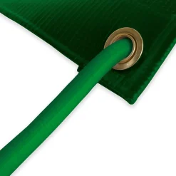 Sandow élastique Vert 15 mètres - Qualité PRO TECPLAST 9SW - Tendeur pour bâche de diamètre 9 mm