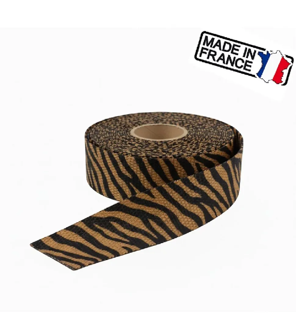 Sangle Décorative Animalière - 30 mm - Rouleau 5m