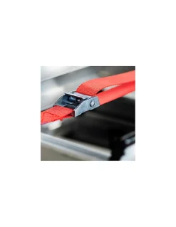 Sangle de serrage, 2.5m à boucle autoserrante, rouge - THIRARD