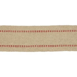 Sangle en jute écru l. 85 mm, vendue au mètre linéaire