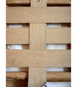 Sangle Jute Naturelle 85mm, Bobine x 20 mètres