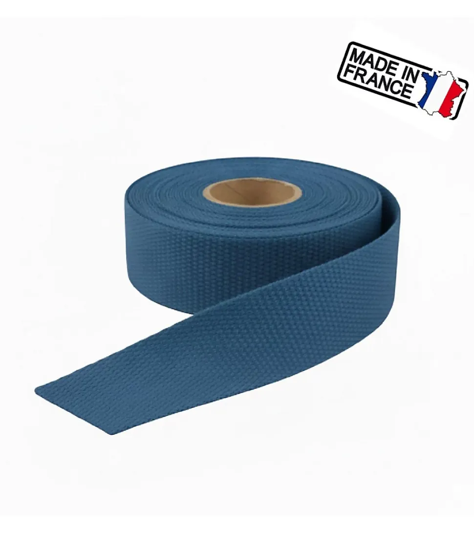 Sangle Polysangle Tissée Uni 30 mm - Rouleau 5m