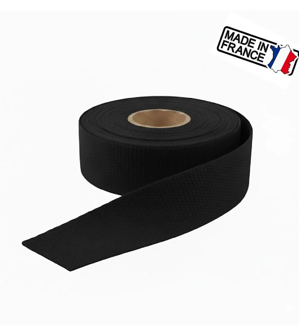 Sangle Polysangle Tissée Uni 30 mm - Rouleau 25m