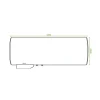 SAUTER Chauffe-eau électrique CANGAR horizontal mural 200L - ACI Hybride