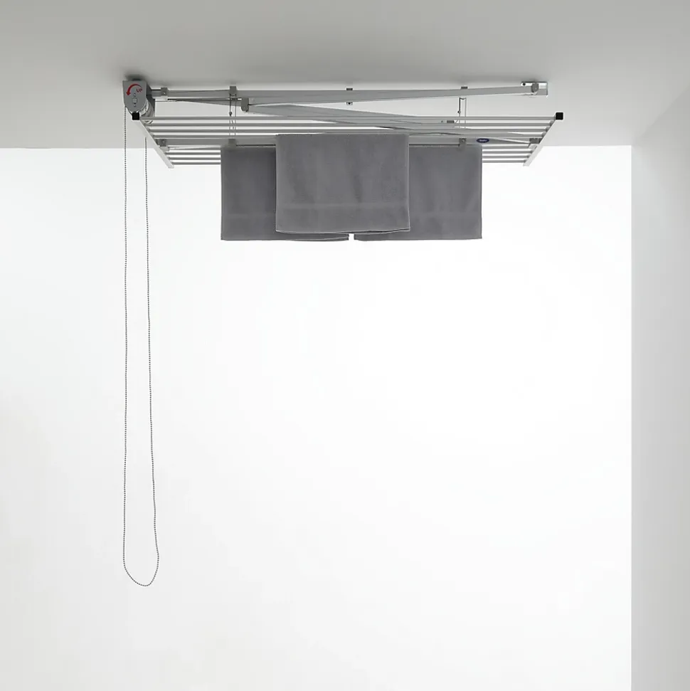 Séchoir plafond manuel 152x54x25cm alu Foxydry Mini 150
