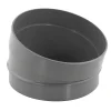 Secteur de coude PVC évacuation 15° mâle/femelle Ø100 Fitt