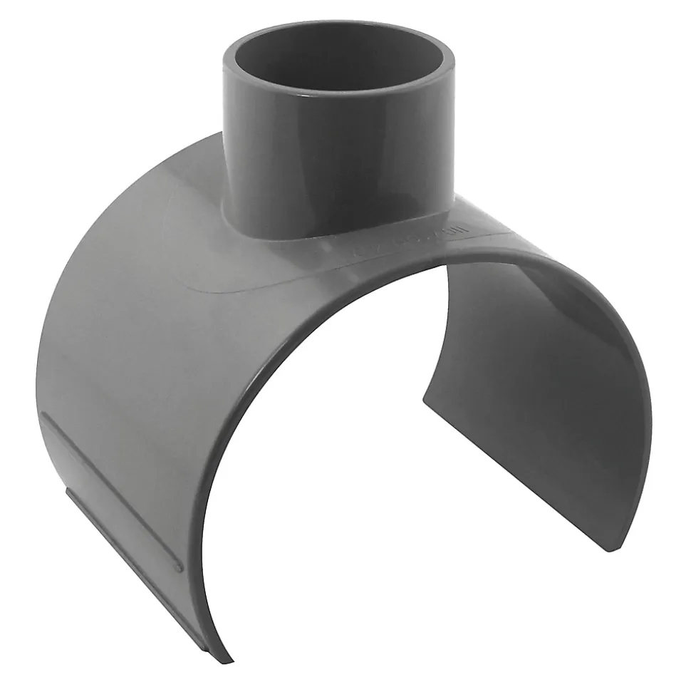 Selle de branchement sur tube ø100 pour branchement de 40 à 90° Fitt