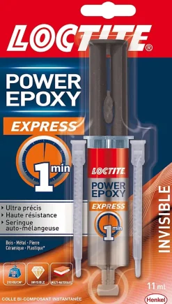 Seringue de colle époxy rapide, 25 ml