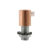 Serre-Câble Cylindrique Métal Cuivré avec Tige Écrou et Rondelle - Accessoires de Fixation Métalliques