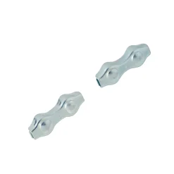 Serre-câbles plat 2 boules pour Ø. 2 mm vendu par 2