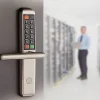 Serrure à code électronique Easykey Slim DOM METALUX - Entraxe 70 mm - XS40SD7DL-10