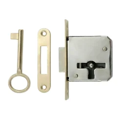Serrure à larder AXE 20 l. 37 mm x H. 35 mm x EP. 8 mm