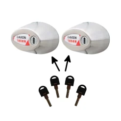 Serrure antivol utilitaire Daken NOVAL Double
