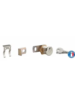 Serrure batteuse filetée et clipsable pour boîte aux lettres, épaisseur maxi 23mm - THIRARD