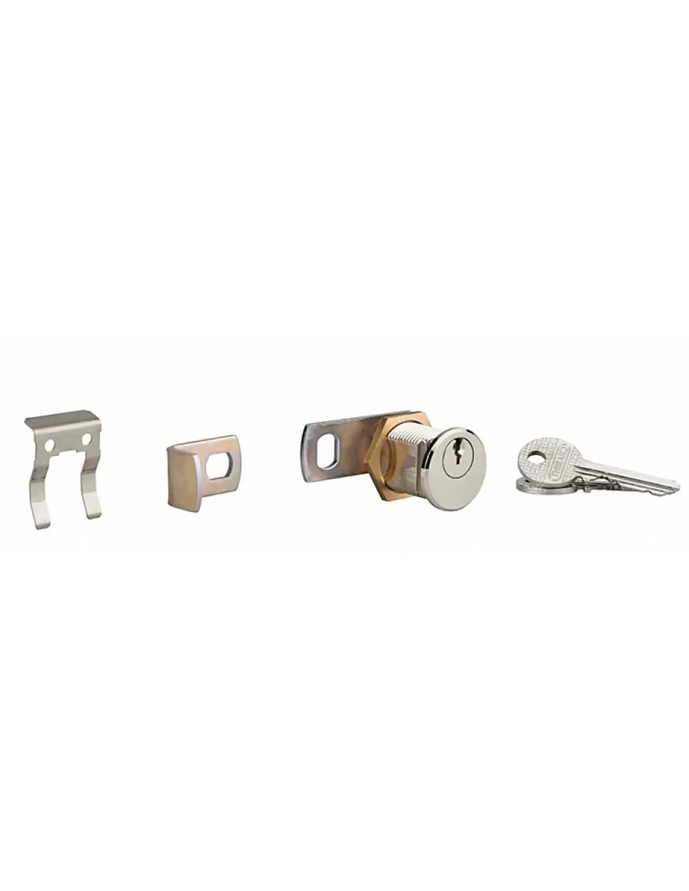 Serrure batteuse filetée et clipsable pour boîte aux lettres, épaisseur maxi 23mm - THIRARD