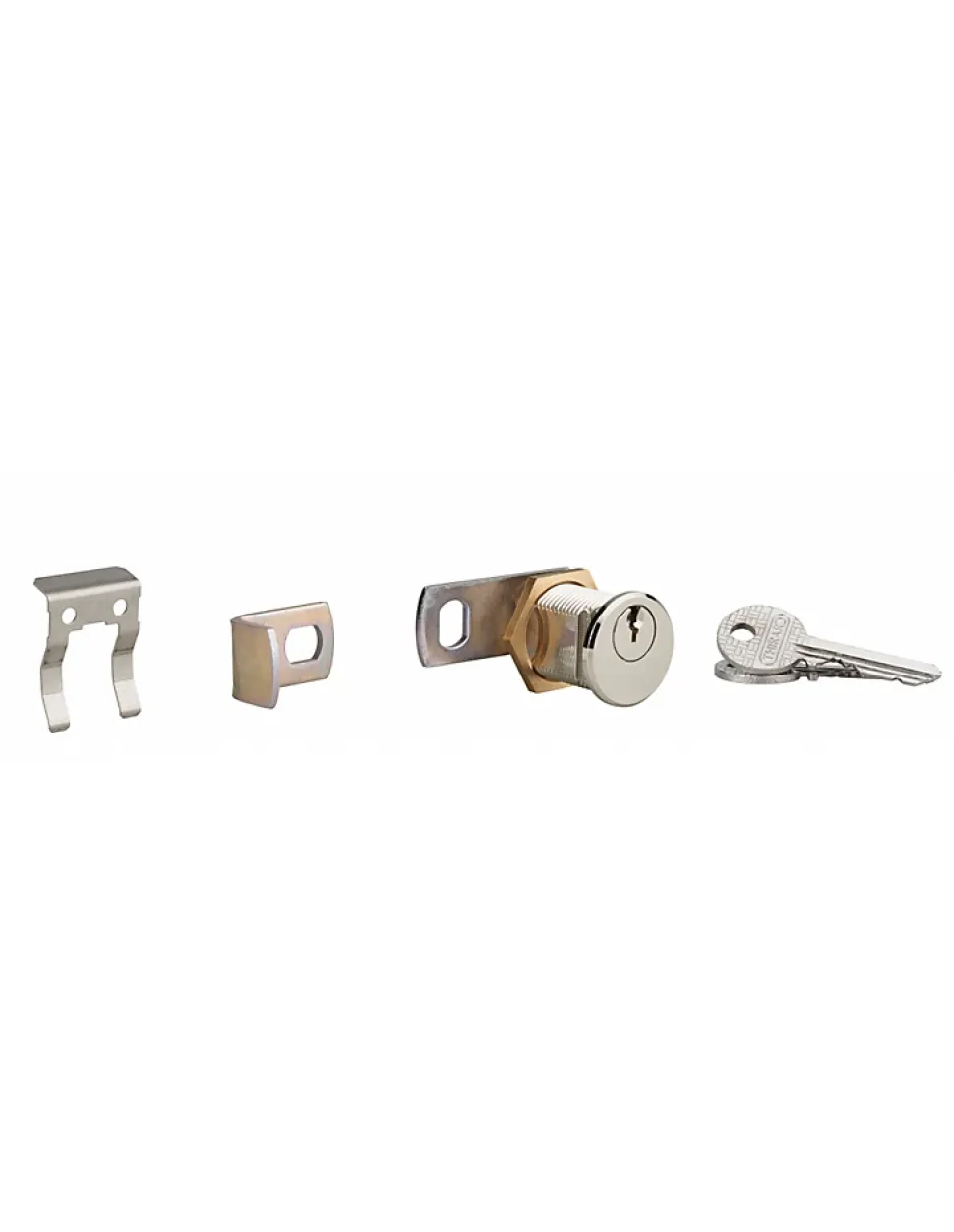 Serrure batteuse filetée et clipsable pour boîte aux lettres, épaisseur maxi 23mm - THIRARD
