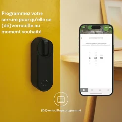 Serrure connectée Linus L2 Yale noir