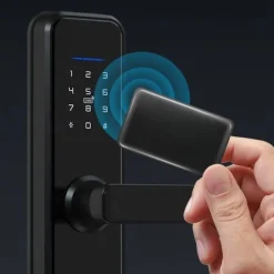 Serrure connectée locky-1 à code, badge et bluetooth