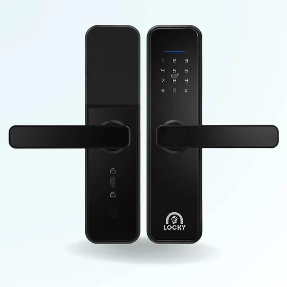 Serrure connectée locky-1 à code, badge et bluetooth