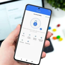 Serrure connectée locky-1 à code, badge et bluetooth