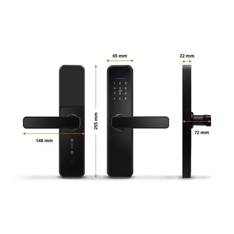 Serrure connectée locky-1 à code, badge et bluetooth