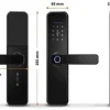 Serrure connectée locky-2 biométrique, code, badge et bluetooth