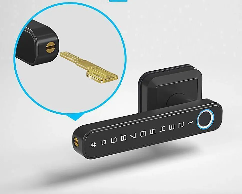 Serrure connectée locky-5 biométrique, code et bluetooth