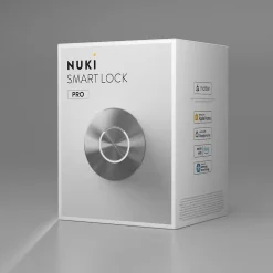 Serrure connectée Nuki Smart Lock Pro acier