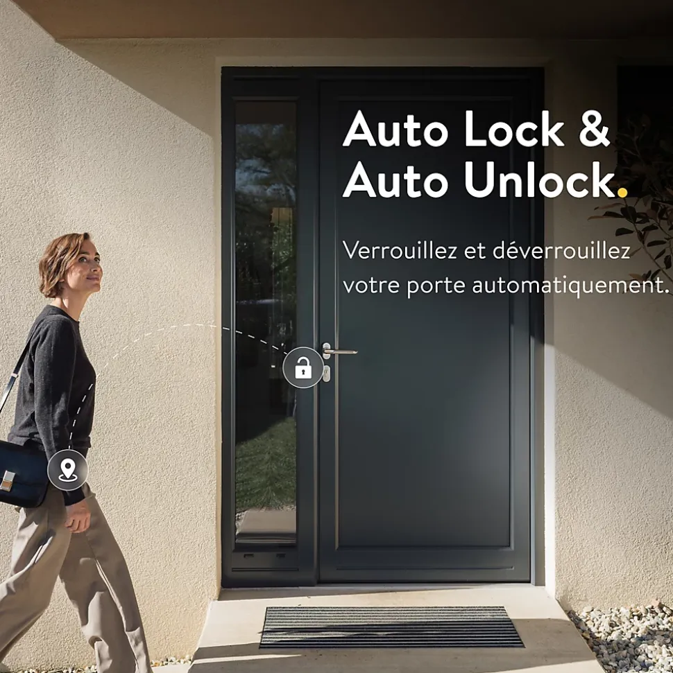 Serrure connectée Nuki Smart Lock Go blanche