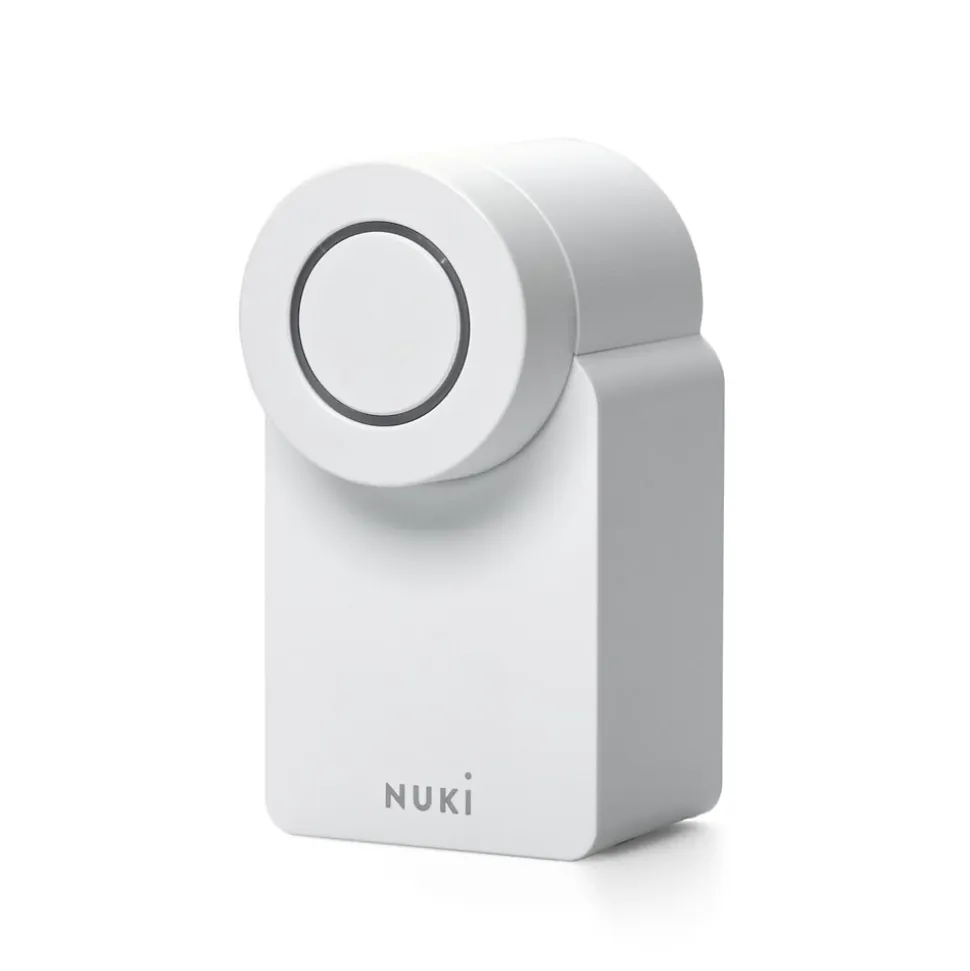 Serrure connectée Nuki Smart Lock Go blanche