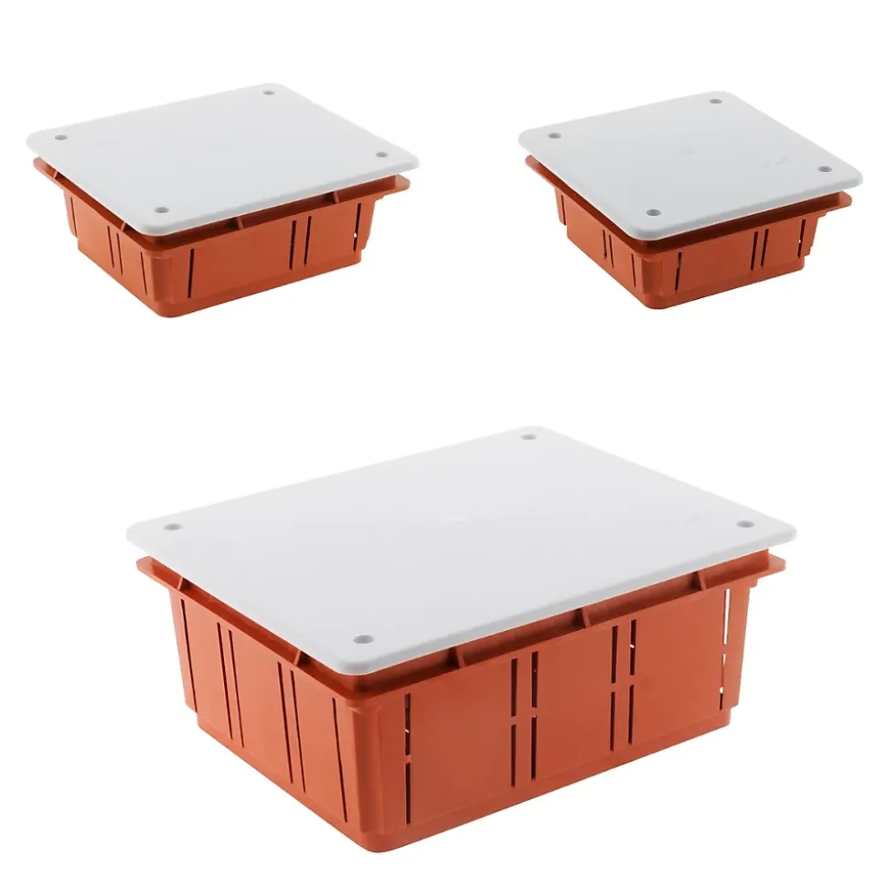 Set de 3 boîtes de dérivation à encastrer - Zenitech