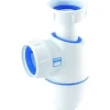 Siphon bi-matière - NICOLL - Easyphon avec joints intégrés - Réglable en hauteur - Sortie J.C. 40 mm