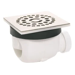 Siphon de sol / douche 100 x 100 mm Wirquin