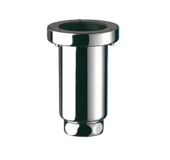 Siphon d'urinoir - Modèle : Laiton chromé - Hauteur : 114mm