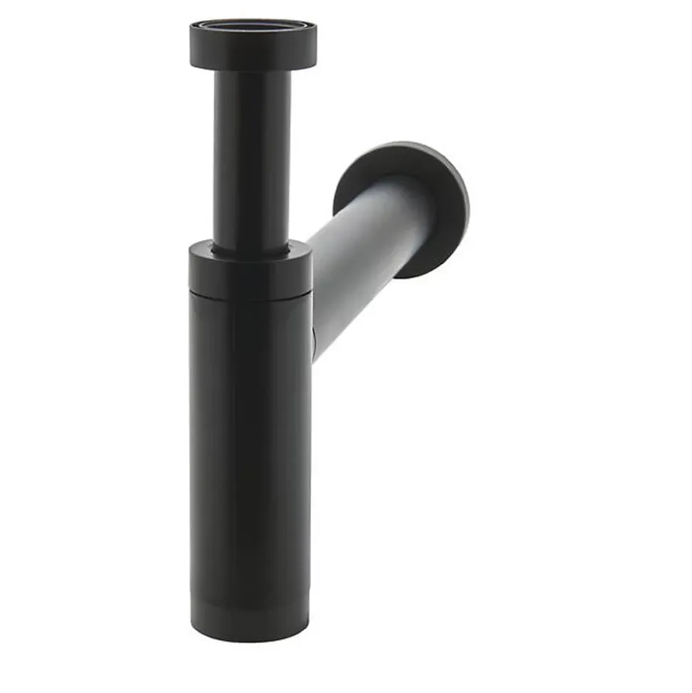 Siphon réglable Teos noir Ø32 mm Wirquin