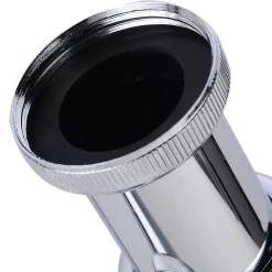 Siphon rond BOT avec finition chromée brillante en laiton Kibath
