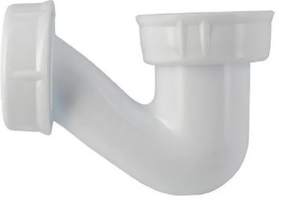 Siphon tube en P - L231 - Diamètre 32 mm