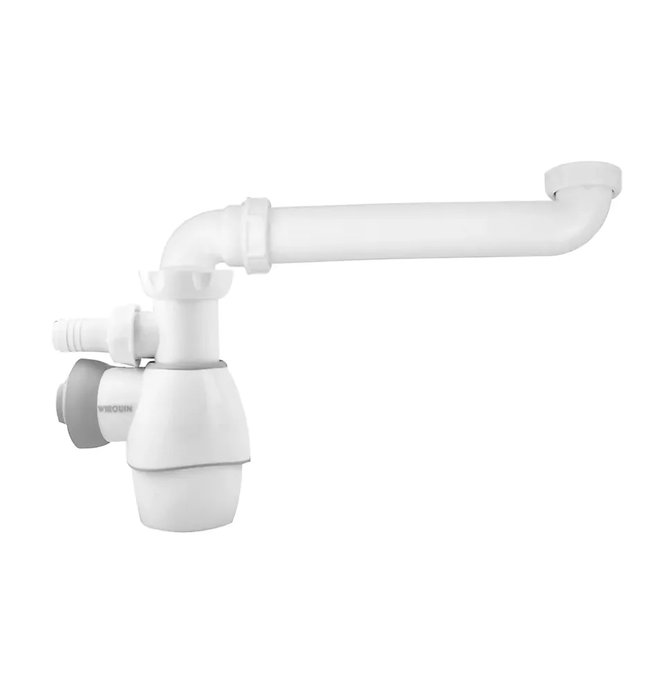 Siphon universel tout-en-un Wirquin réglable en hauteur de 165 à 200 mm