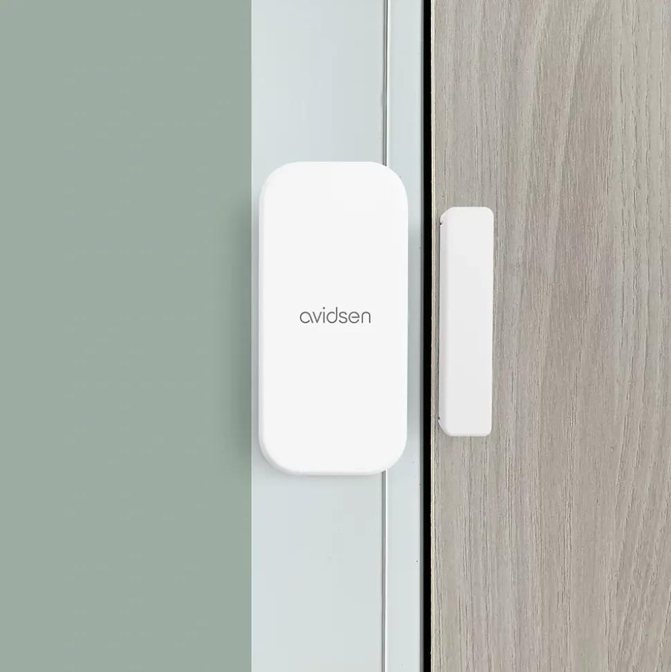 SMALL KITDOORGUARD CONTROL - Kit mini alarme pour porte et fenêtre avec sirène intégrée et télécommande - Avidsen - 100028