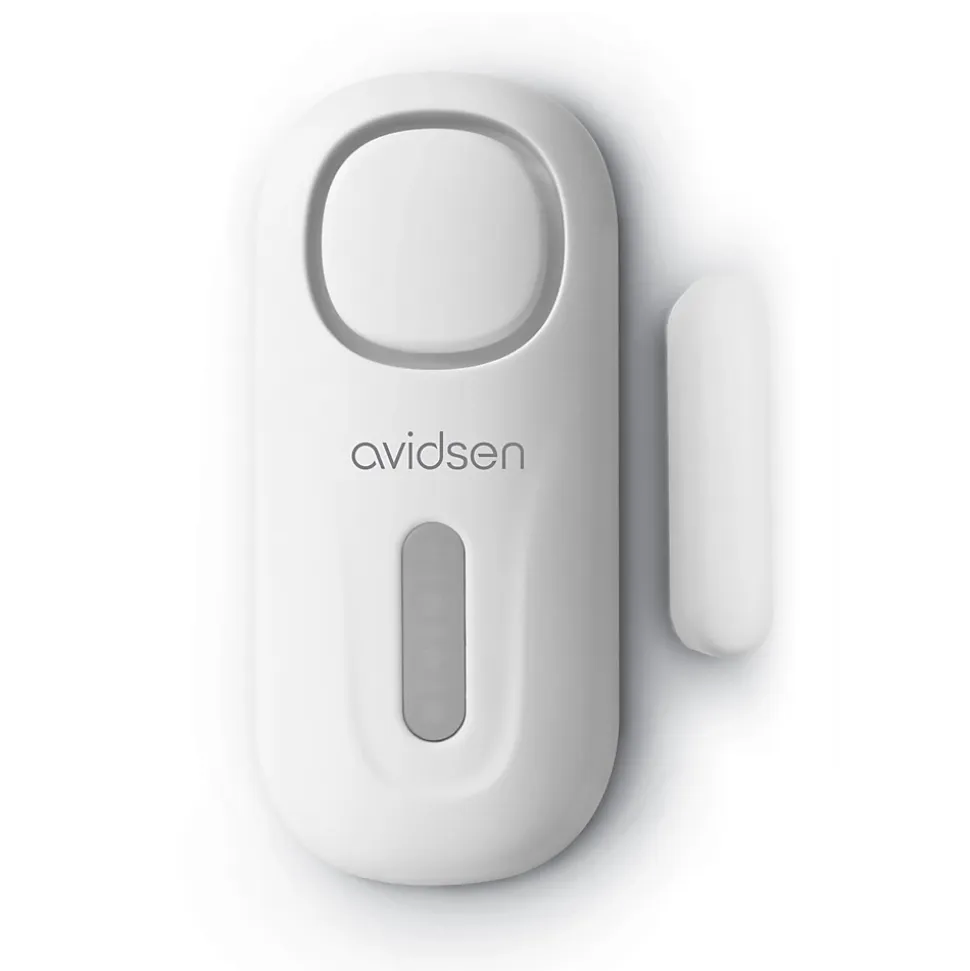 SMALL KITDOORGUARD CONTROL - Kit mini alarme pour porte et fenêtre avec sirène intégrée et télécommande - Avidsen - 100028