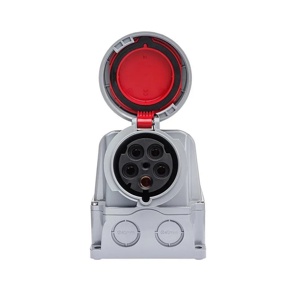 Socle De Prise Tétrapolaire 125a 3p+n+t - étanche Ip67 - Ide