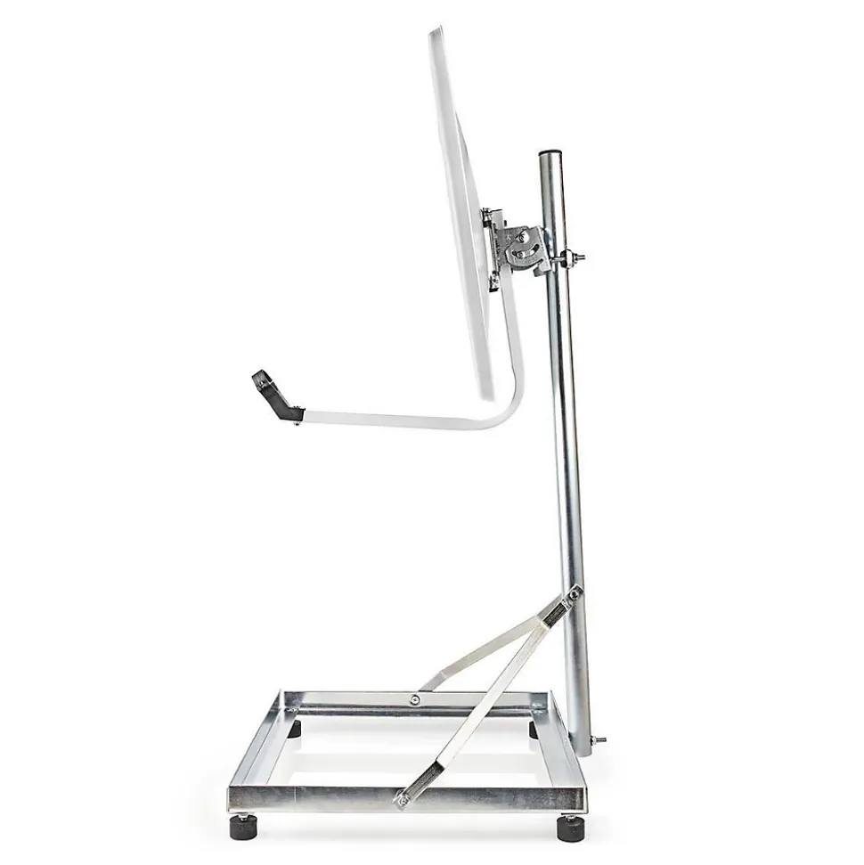 Socle de Satellite pour Balcon Taille Maximale de l'Antenne Parabolique : 90 cm 1 x 50 x 50 cm Acier NEDIS